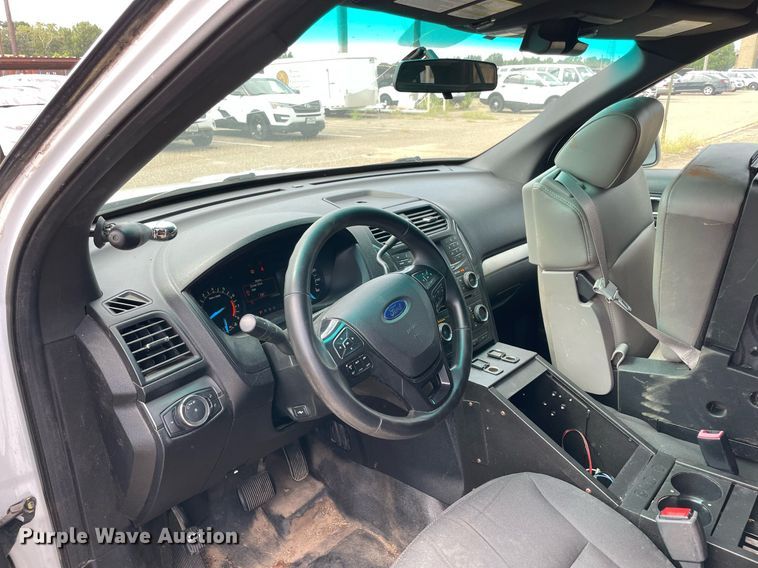 image for item NT9459 2017 Ford Explorer Police Interceptor  SUV