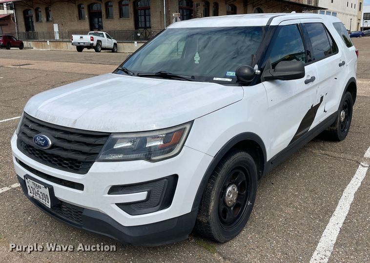 image for item NT9460 2017 Ford Explorer Police Interceptor  SUV