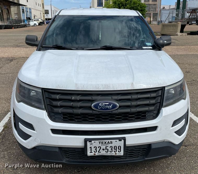 image for item NT9460 2017 Ford Explorer Police Interceptor  SUV