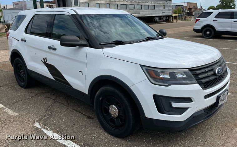 image for item NT9460 2017 Ford Explorer Police Interceptor  SUV
