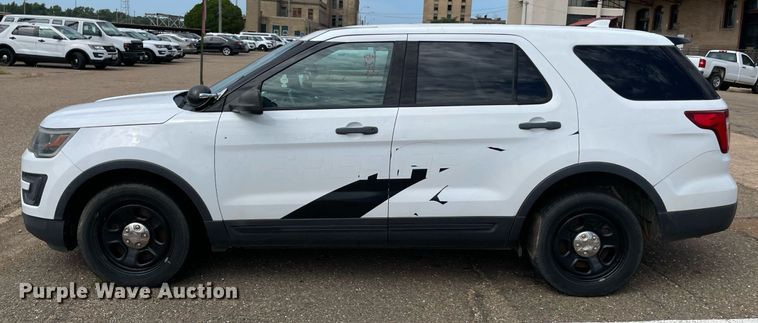 image for item NT9460 2017 Ford Explorer Police Interceptor  SUV