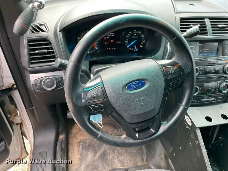 image for item NT9460 2017 Ford Explorer Police Interceptor  SUV