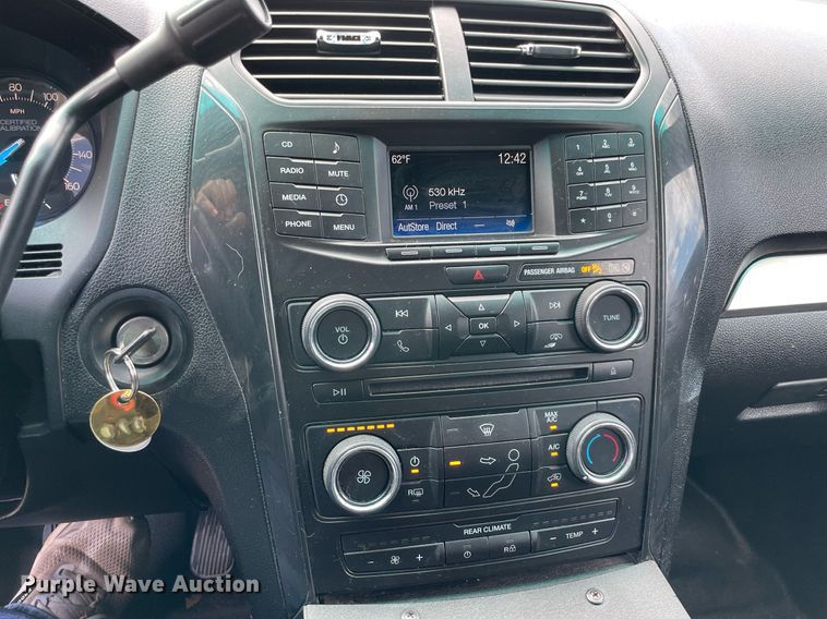 image for item NT9460 2017 Ford Explorer Police Interceptor  SUV