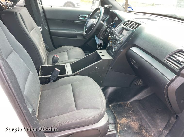 image for item NT9460 2017 Ford Explorer Police Interceptor  SUV