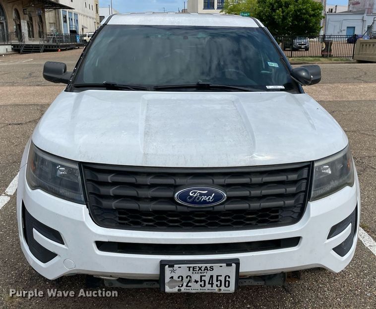 image for item NT9461 2017 Ford Explorer Police Interceptor  SUV