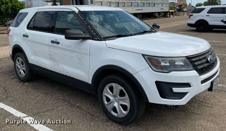 image for item NT9461 2017 Ford Explorer Police Interceptor  SUV