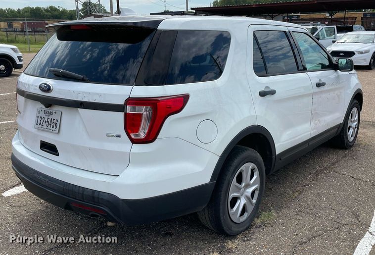 image for item NT9461 2017 Ford Explorer Police Interceptor  SUV