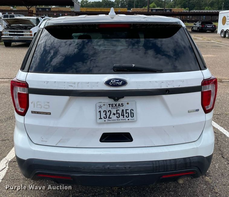image for item NT9461 2017 Ford Explorer Police Interceptor  SUV