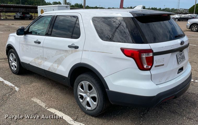 image for item NT9461 2017 Ford Explorer Police Interceptor  SUV