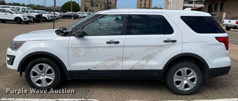 image for item NT9461 2017 Ford Explorer Police Interceptor  SUV