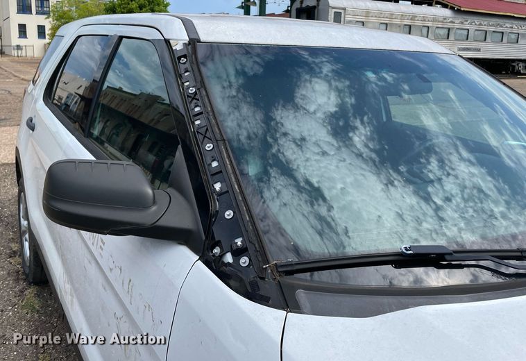 image for item NT9461 2017 Ford Explorer Police Interceptor  SUV