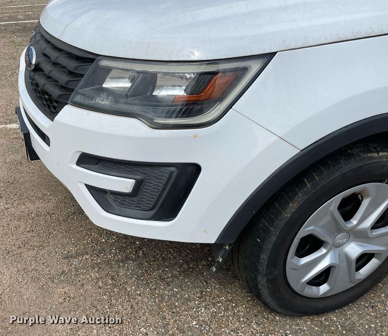 image for item NT9461 2017 Ford Explorer Police Interceptor  SUV