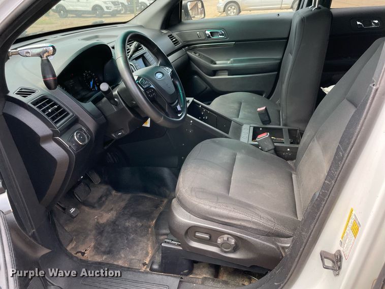 image for item NT9461 2017 Ford Explorer Police Interceptor  SUV