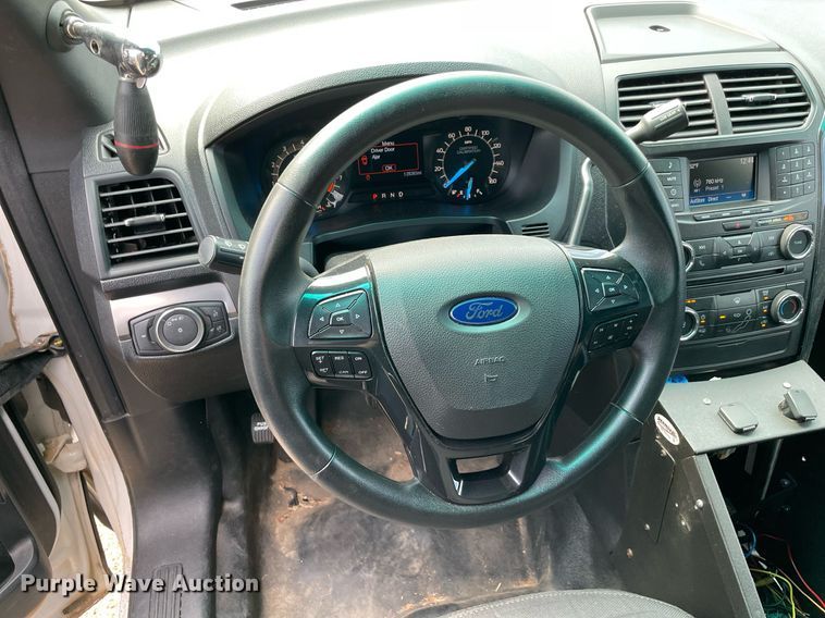 image for item NT9461 2017 Ford Explorer Police Interceptor  SUV
