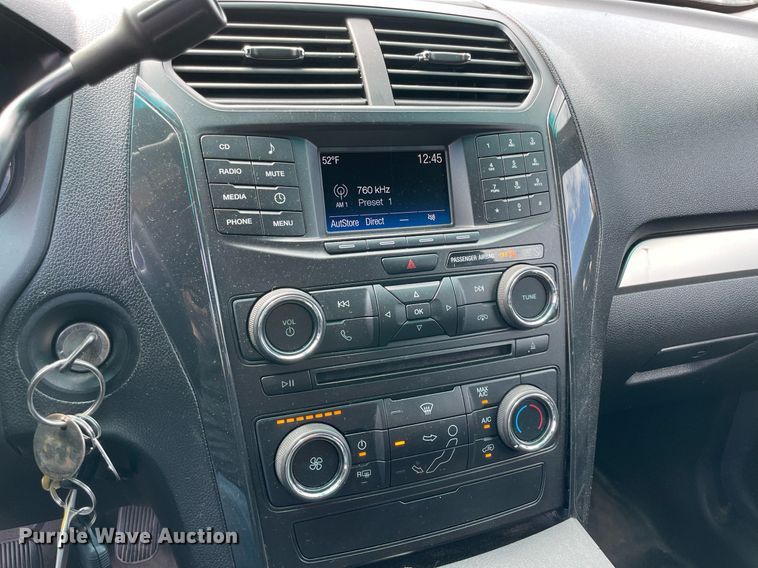 image for item NT9461 2017 Ford Explorer Police Interceptor  SUV