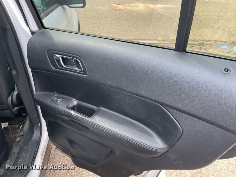 image for item NT9461 2017 Ford Explorer Police Interceptor  SUV