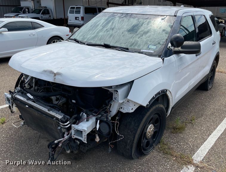 image for item NT9462 2017 Ford Explorer Police Interceptor  SUV