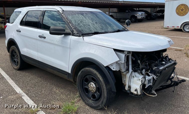 image for item NT9462 2017 Ford Explorer Police Interceptor  SUV