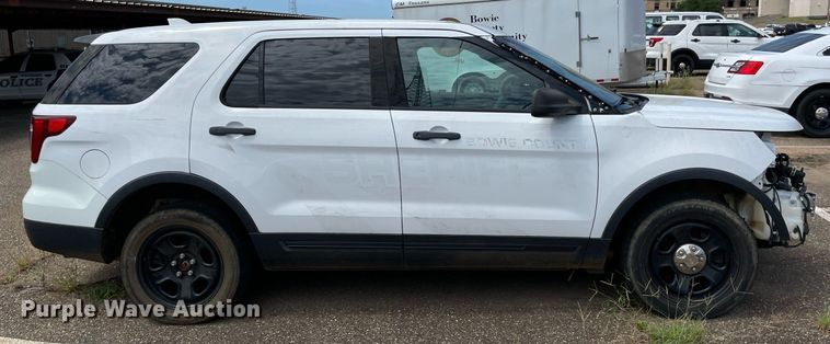 image for item NT9462 2017 Ford Explorer Police Interceptor  SUV