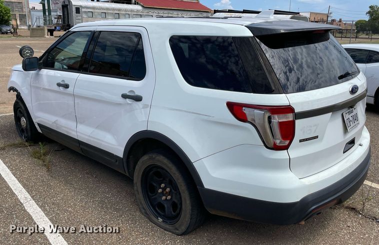 image for item NT9462 2017 Ford Explorer Police Interceptor  SUV