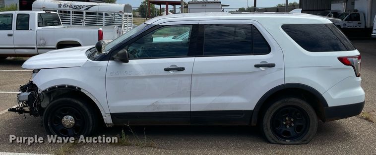 image for item NT9462 2017 Ford Explorer Police Interceptor  SUV