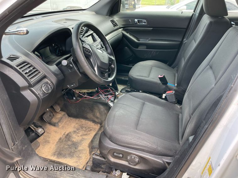 image for item NT9462 2017 Ford Explorer Police Interceptor  SUV