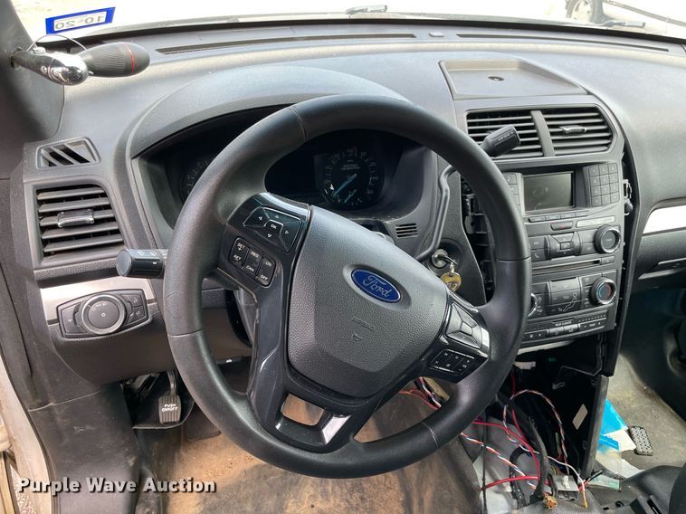 image for item NT9462 2017 Ford Explorer Police Interceptor  SUV