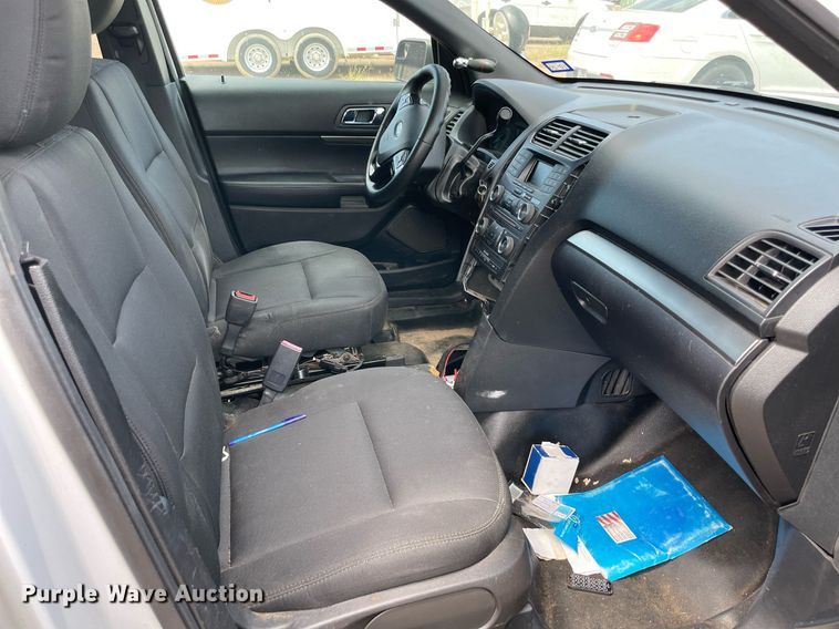 image for item NT9462 2017 Ford Explorer Police Interceptor  SUV