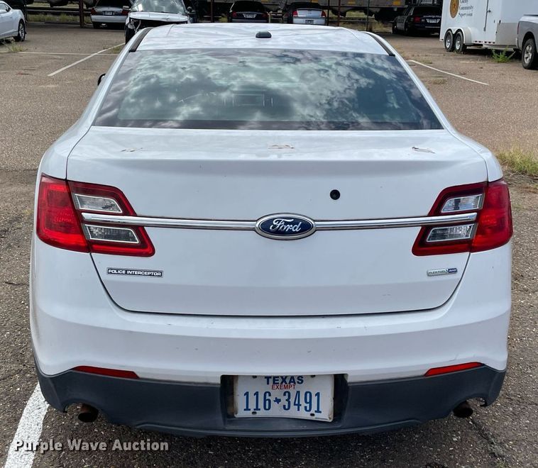 image for item NT9463 2014 Ford Taurus Police Interceptor