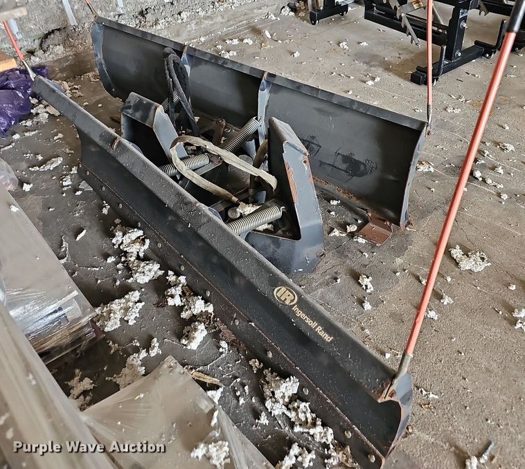 image for item NT9974 (2) Ingersoll Rand 68"W snow plow