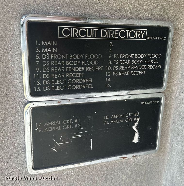 image for item OC9150 2004 Pierce Dash  Quint fire truck