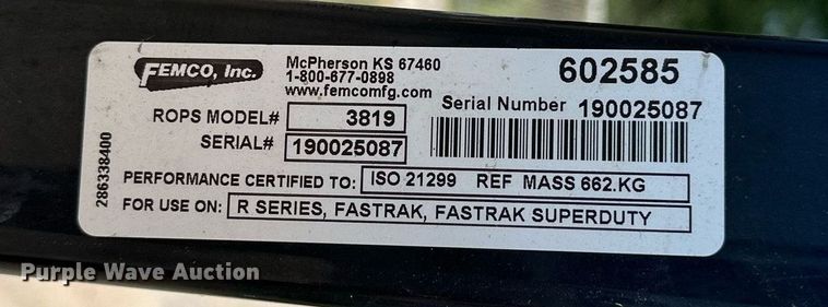 image for item OC9153 Big Dog Diablo R-754  ZTR lawn mower