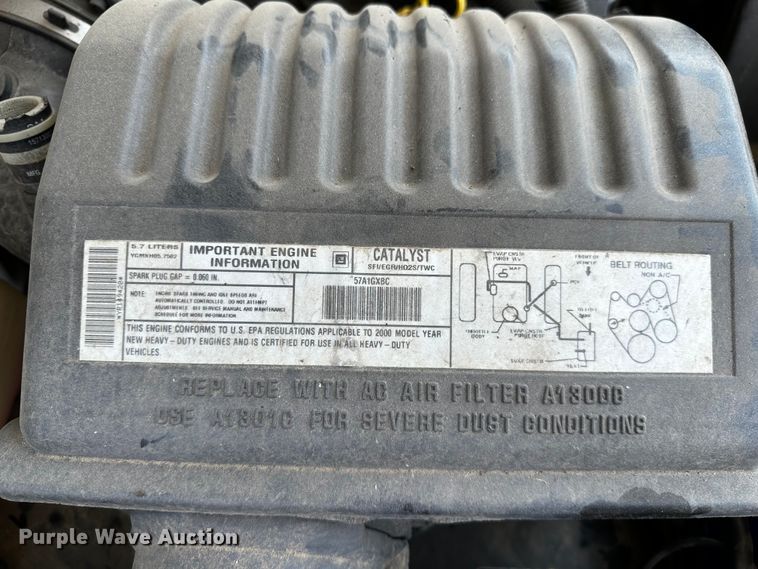 image for item OC9159 2000 Chevrolet K2500  pickup truck