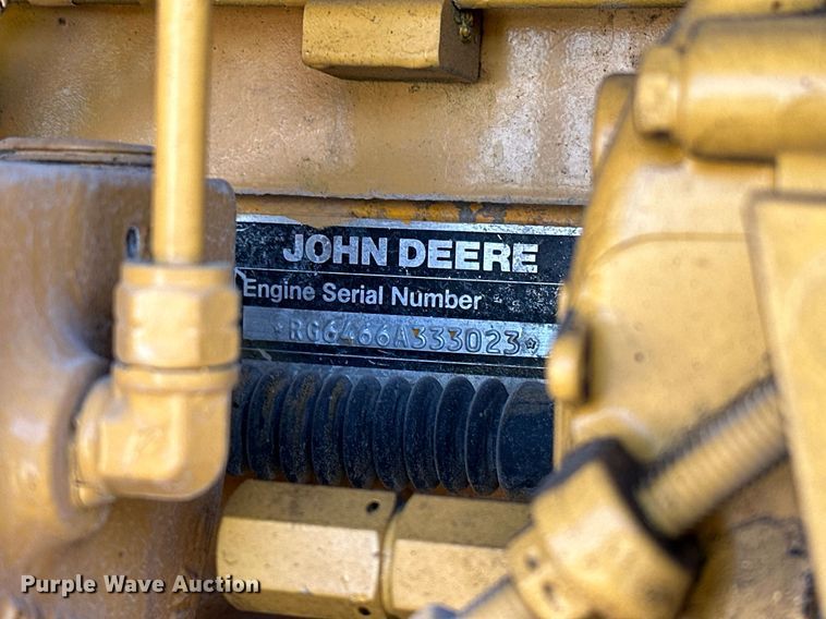 image for item OC9174 1988 John Deere 770BH  motor grader