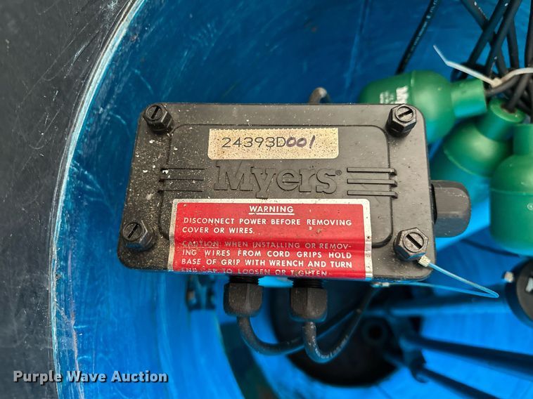 image for item OC9181 (7) Myers 24393D sewer grinder pits