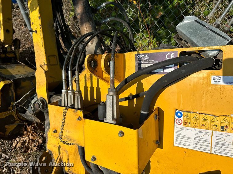 image for item OC9182 2007 Orsi River HD154S  side boom flail mower