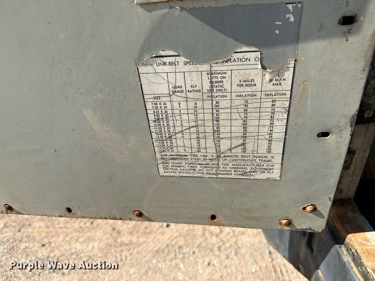 image for item OC9190 Link-Belt  HC-108B crane