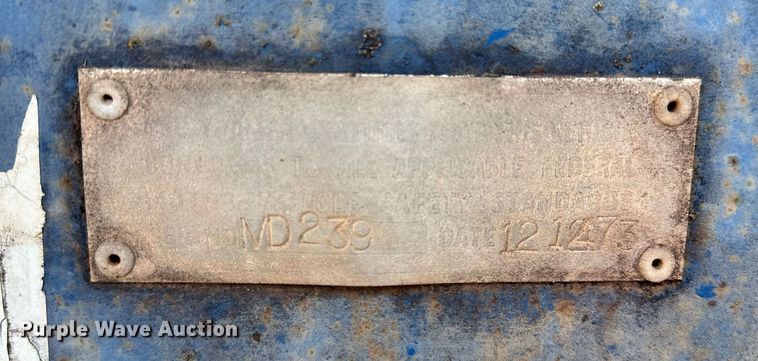 image for item OC9191 1973 MD Trailer Co. tank trailer