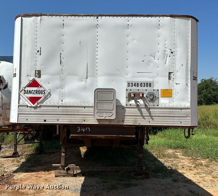 image for item OC9193 1995 Boyd 9101 drop deck trailer