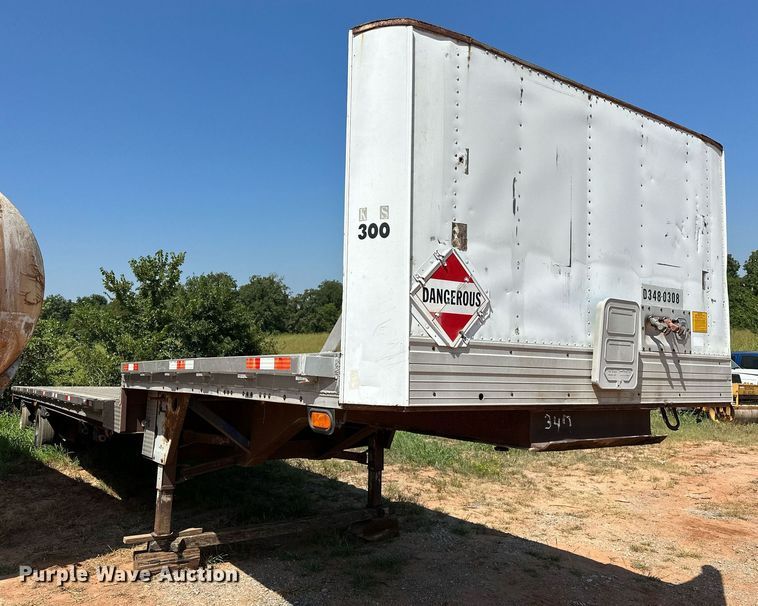 image for item OC9193 1995 Boyd 9101 drop deck trailer