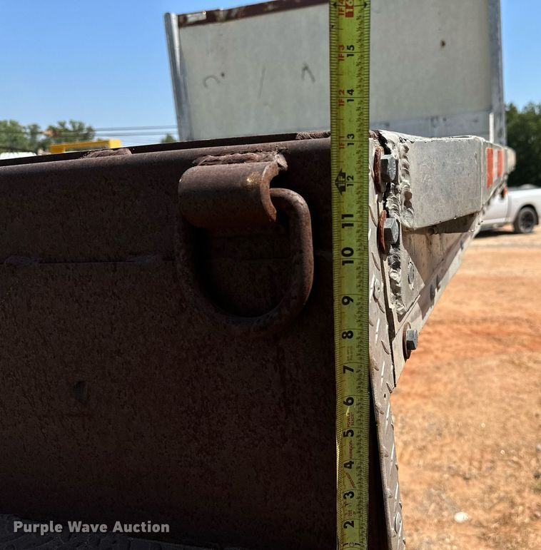 image for item OC9193 1995 Boyd 9101 drop deck trailer