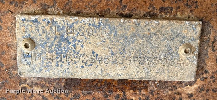 image for item OC9193 1995 Boyd 9101 drop deck trailer