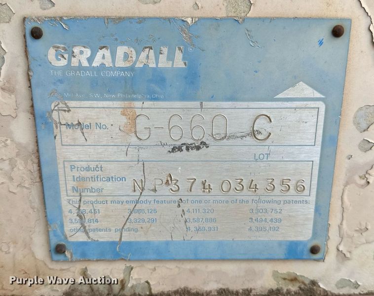 image for item OC9194 Gradall  G-660 wheeled excavator