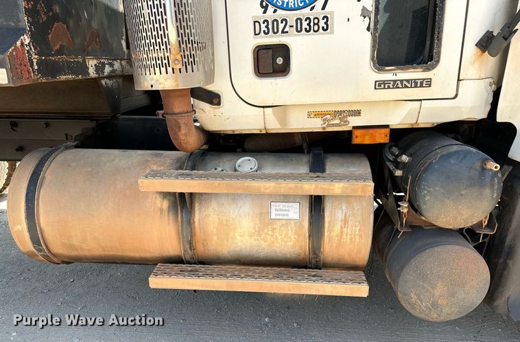 image for item OC9195 2003 Mack CV713 Granite dump truck