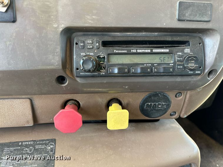 image for item OC9195 2003 Mack CV713 Granite dump truck