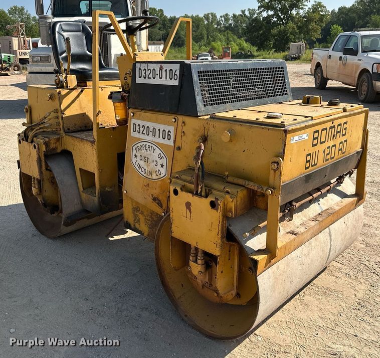 image for item OC9197 Bomag  BW120AD double drum roller