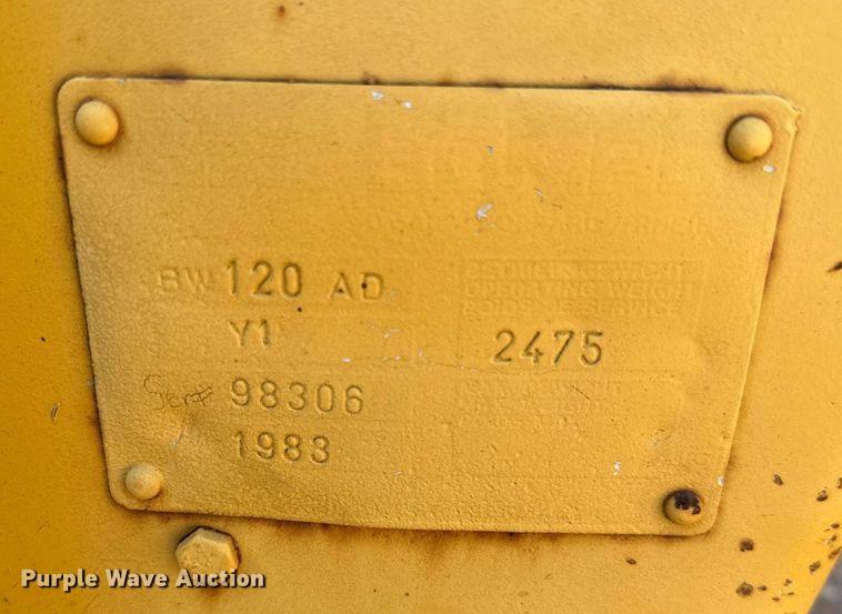 image for item OC9197 Bomag  BW120AD double drum roller