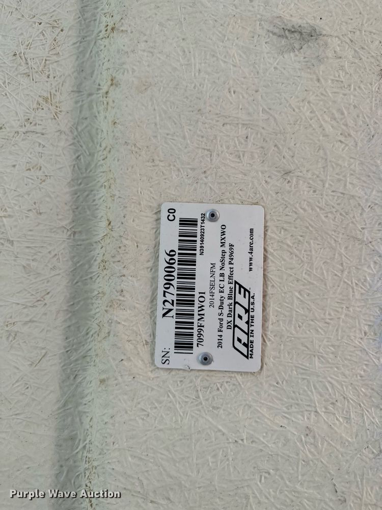 image for item OC9204 2014 ARE pickup truck topper