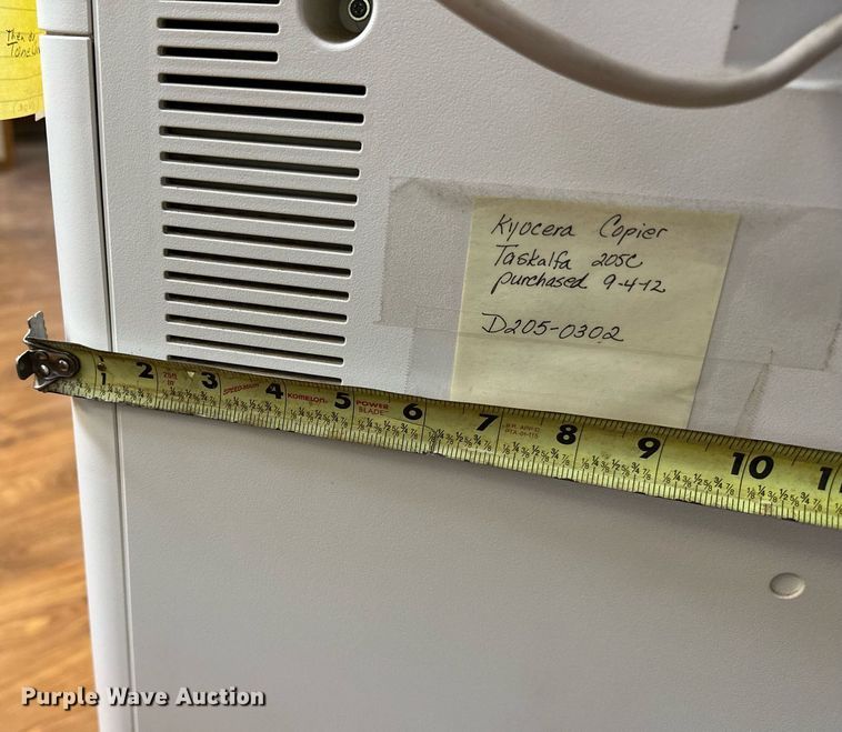image for item OC9208 Kyocera TASKalfa 205c copy machine