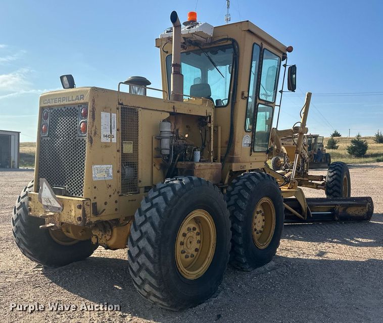 image for item OC9364 1985 Caterpillar 140G  motor grader